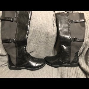 Life stride Black leather boots